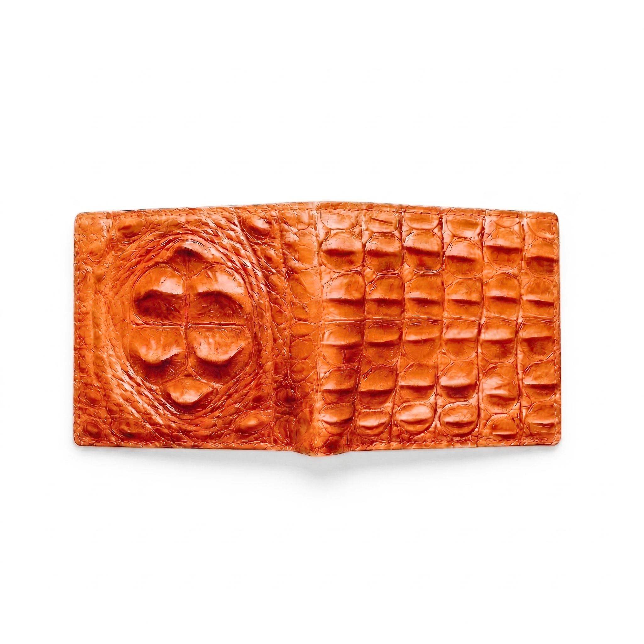 Portefeuille Alligator Relief Orange