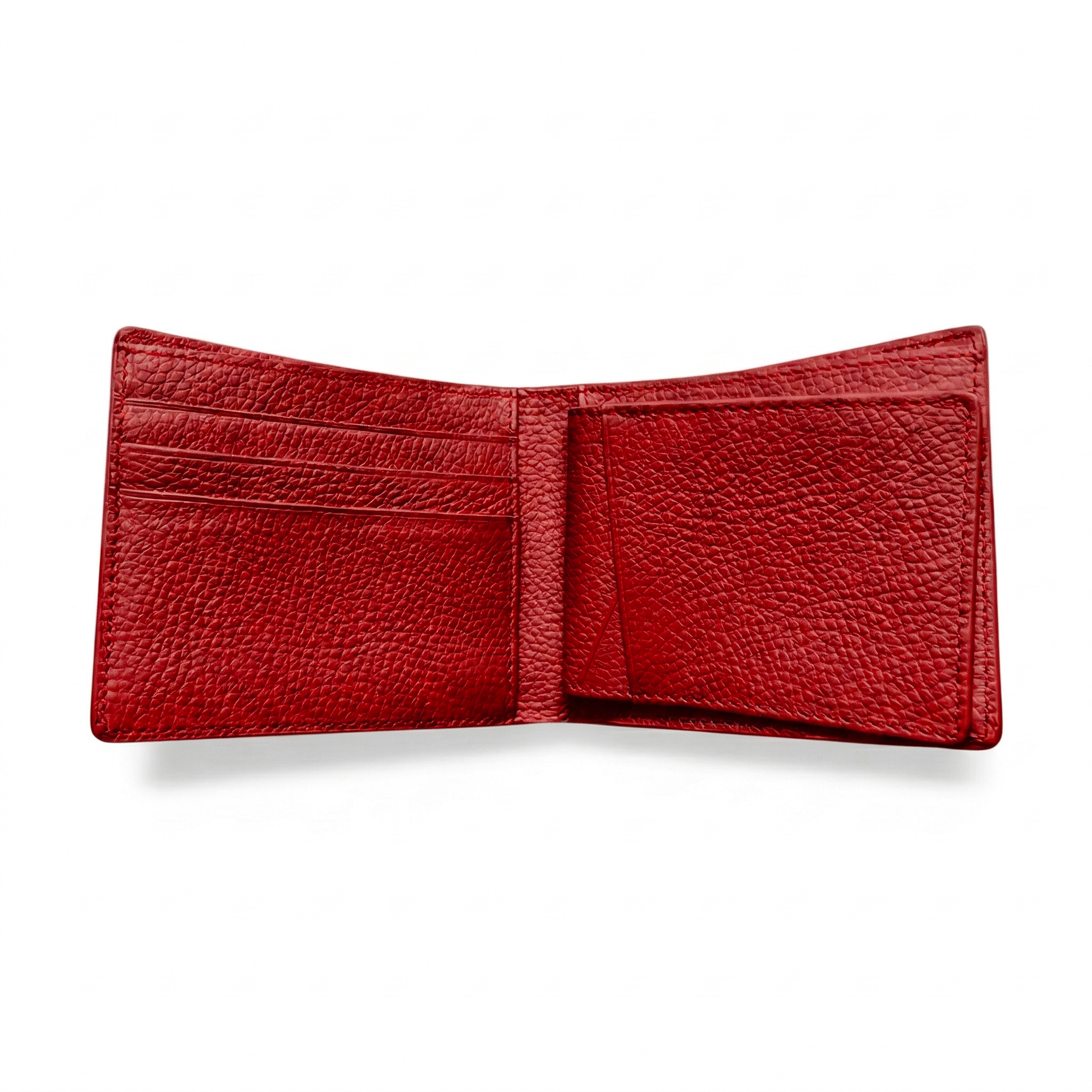 Portefeuille Alligator Relief Rouge