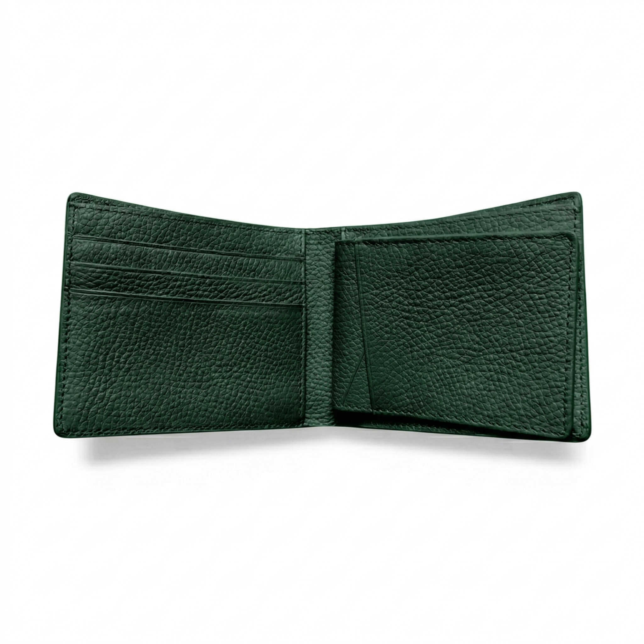 Portefeuille Alligator Relief Vert