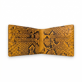 Portefeuille Python Jaune