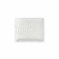Portefeuille Python Lisse Blanc