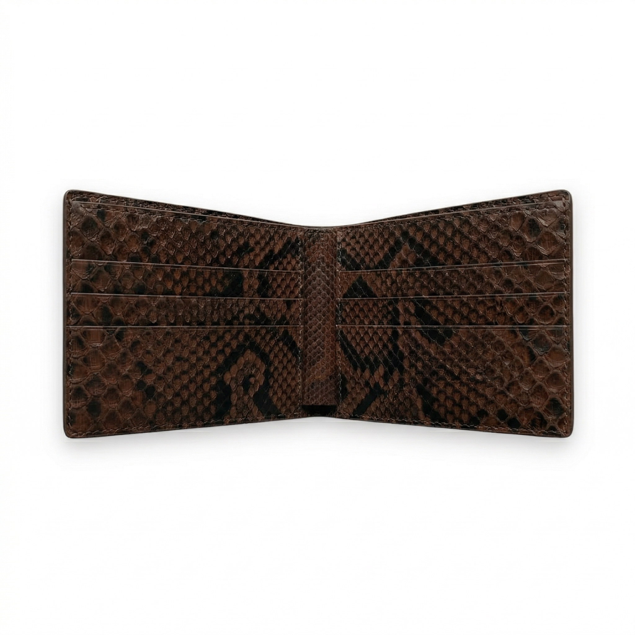 Portefeuille Python Marron