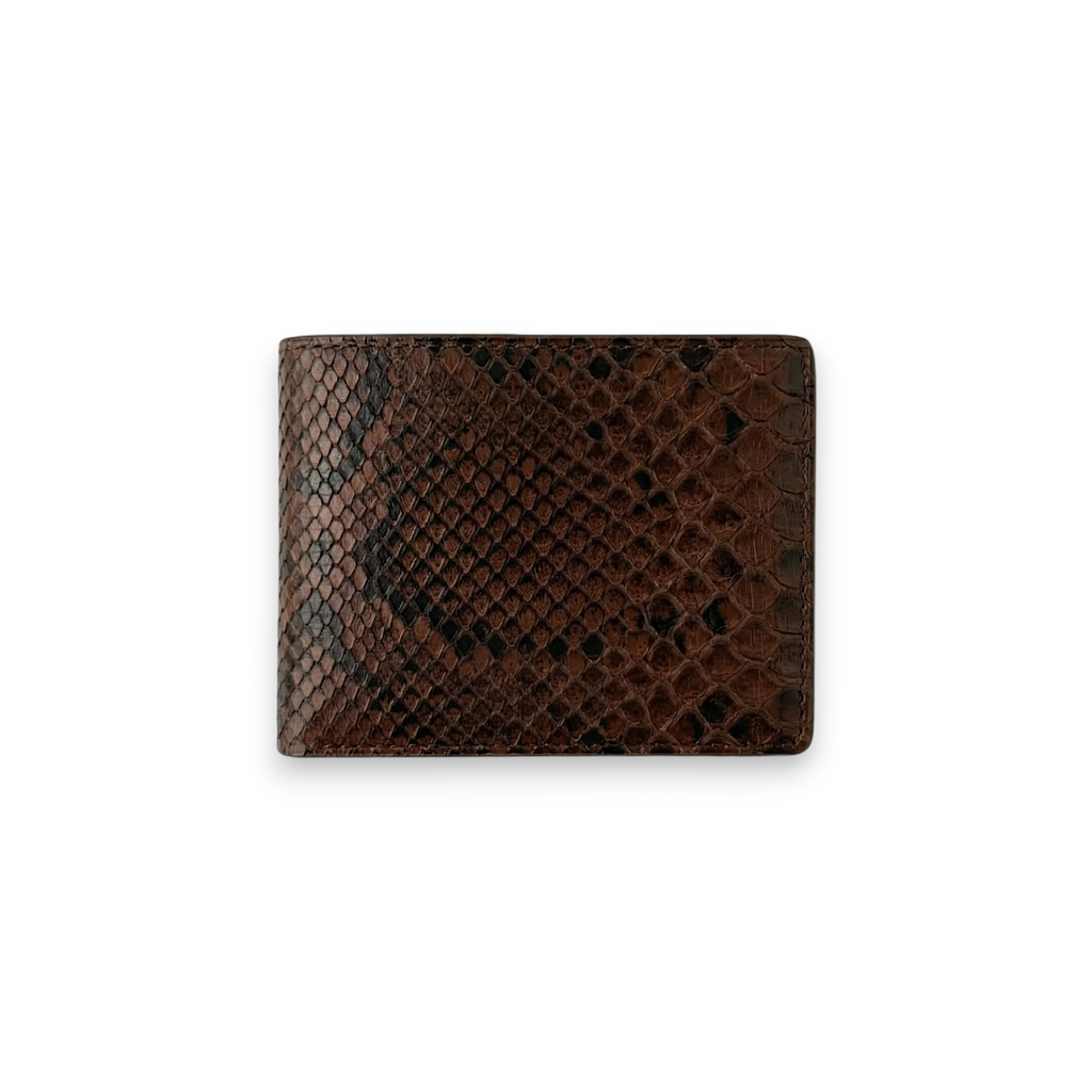 Portefeuille Python Marron