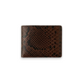 Portefeuille Python Marron